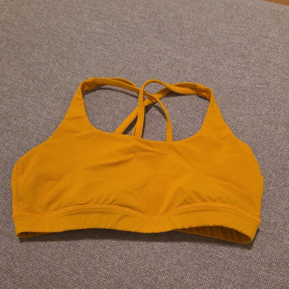 Women's Mustard Sports Bra